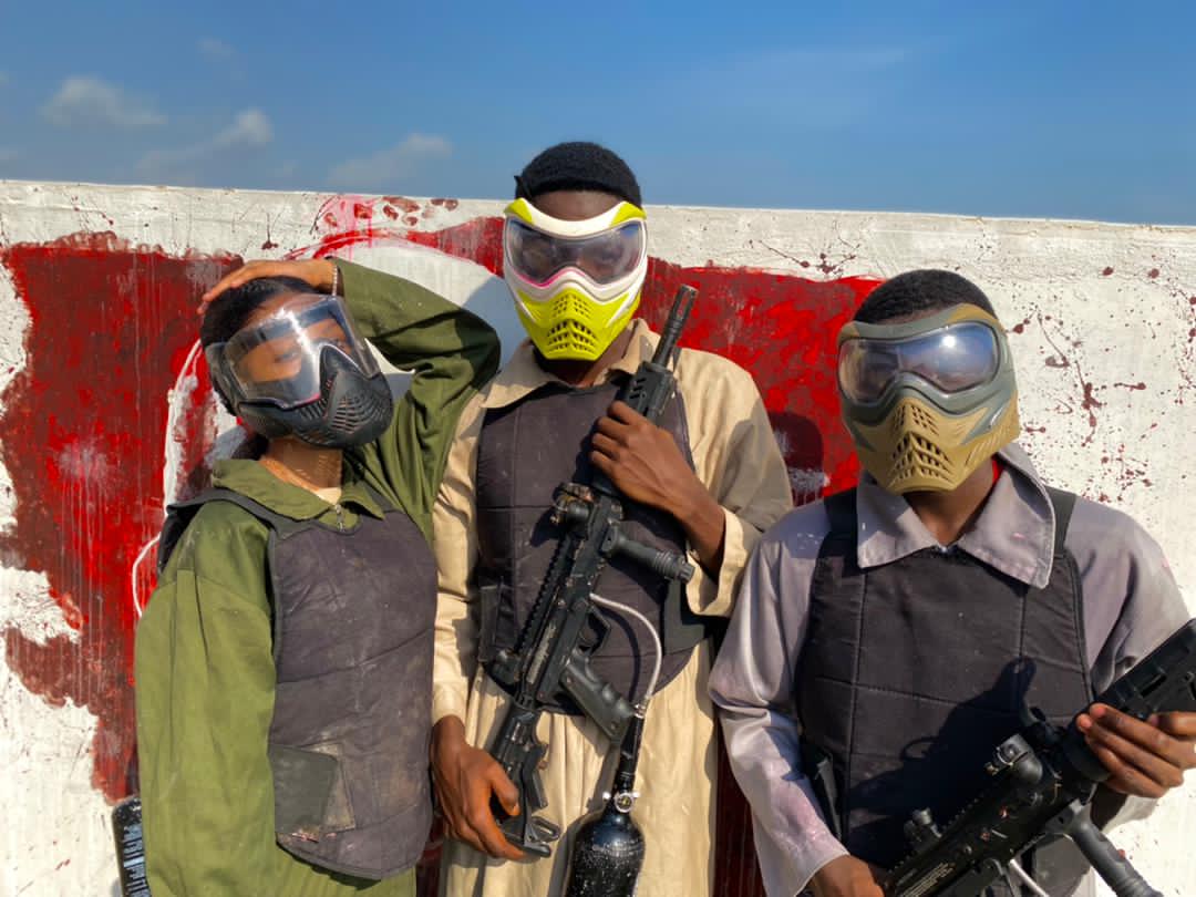 Paint ball competition